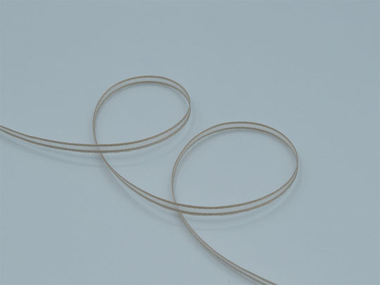velo bordi raso 3 mm beige chiaro