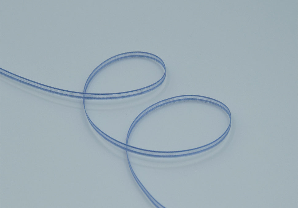 velo bordi raso 3 mm lavanda