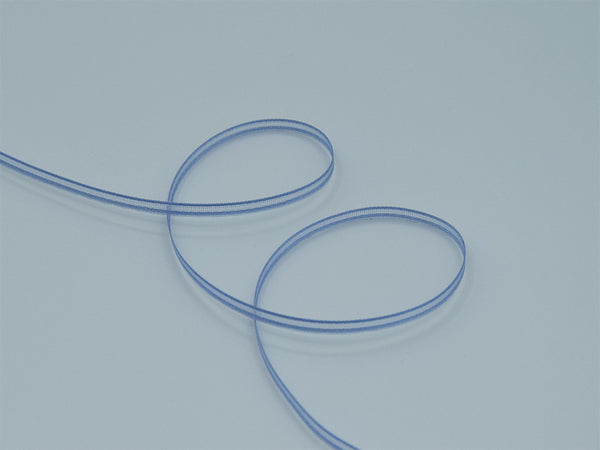 velo bordi raso 3 mm lavanda