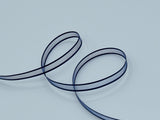 velo bordi raso 6 mm blu notte