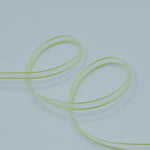 velo bordi raso 6 mm verde acido