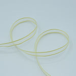 velo bordi raso 6 mm giallo chiaro