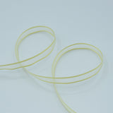 velo bordi raso 6 mm giallo chiaro