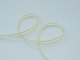velo bordi raso 6 mm giallo chiaro