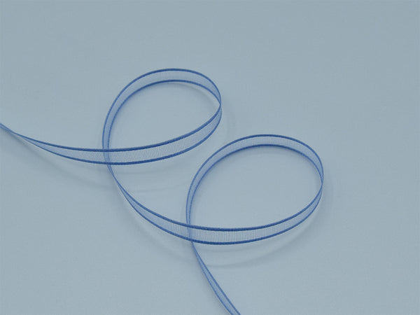 velo bordi raso 6 mm lavanda