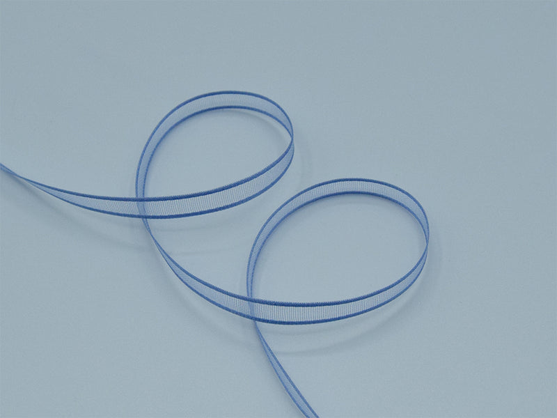 velo bordi raso 6 mm lavanda