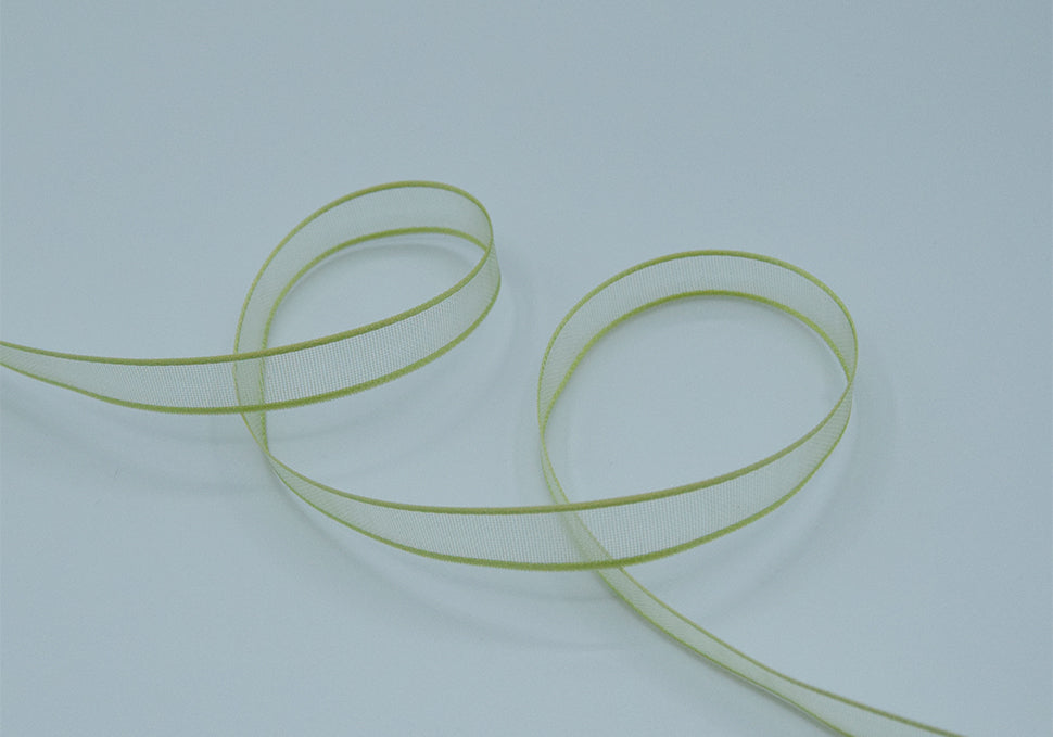 velo bordi raso 10 mm verde prato