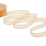 velo bordi raso 15 mm arancio becco d'oca