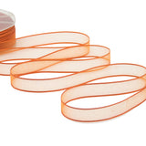 velo bordi raso 15 mm arancio scuro