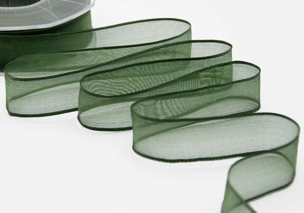 velo bordi rame 25 mm verde inglese