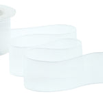 velo coccarda 50 mm bianco ottico