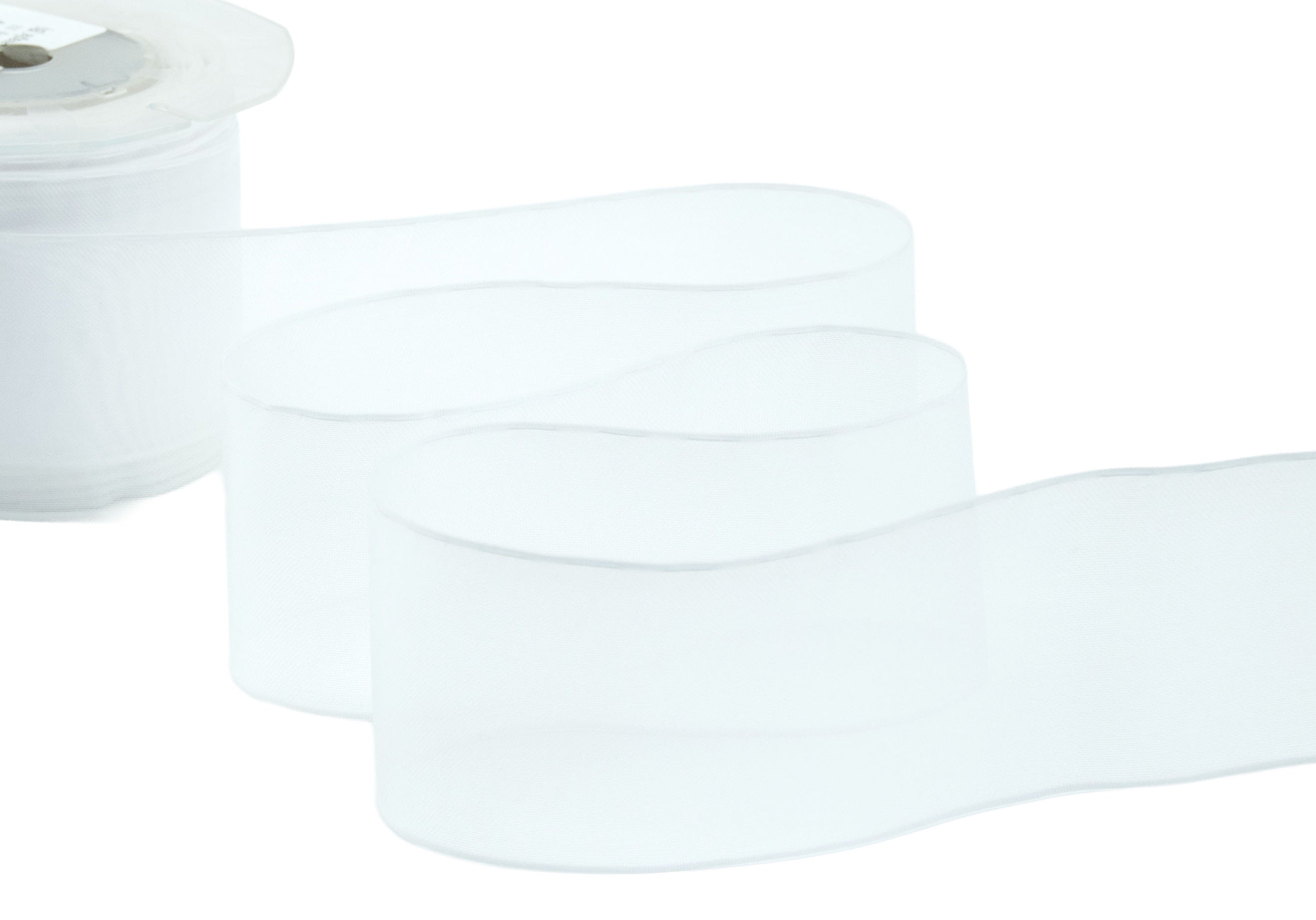 velo coccarda 50 mm bianco ottico