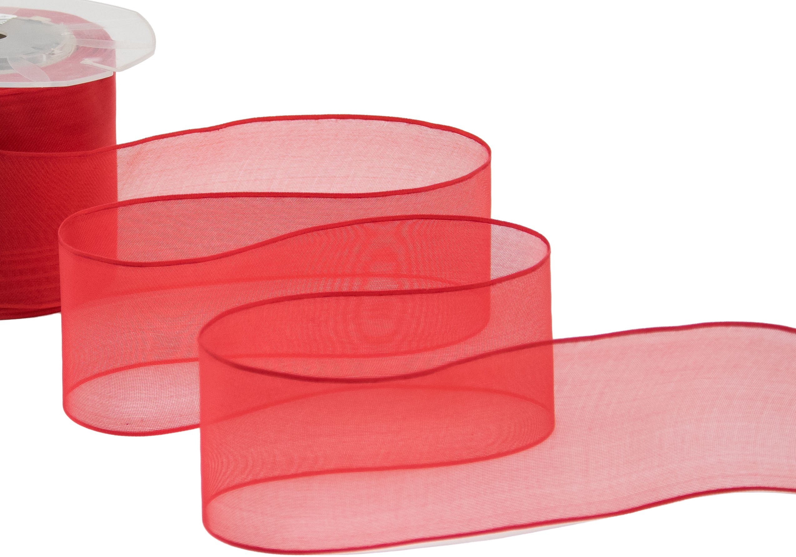 velo coccarda 50 mm rosso