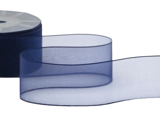 velo coccarda 50 mm blu scuro