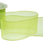 velo bordi rame 70 mm verde pistacchio