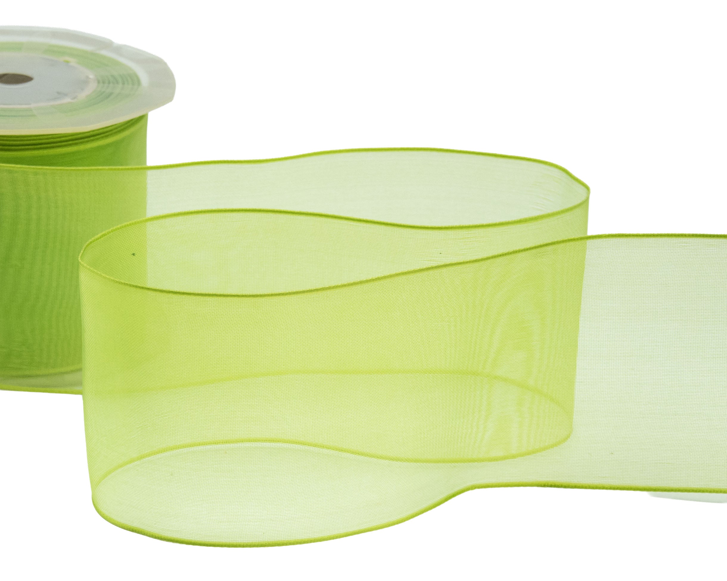 velo bordi rame 70 mm verde pistacchio