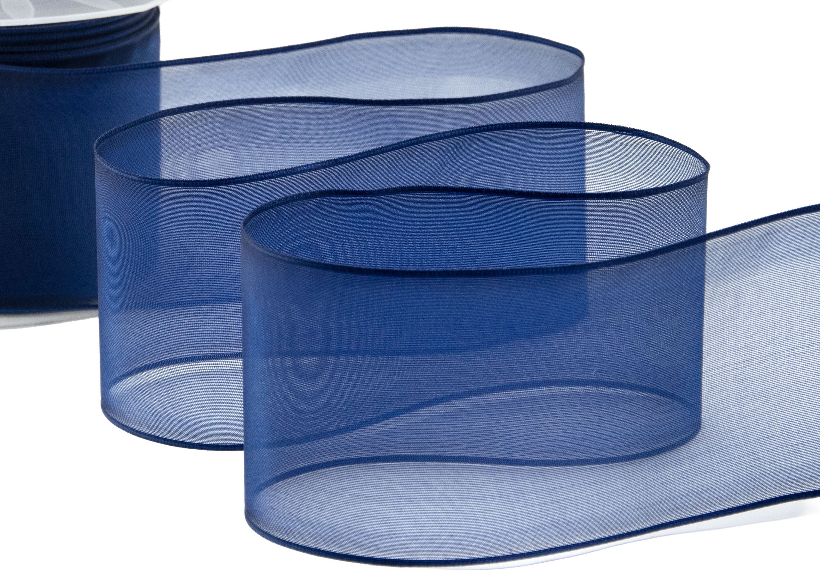 velo bordi rame 70 mm blu scuro