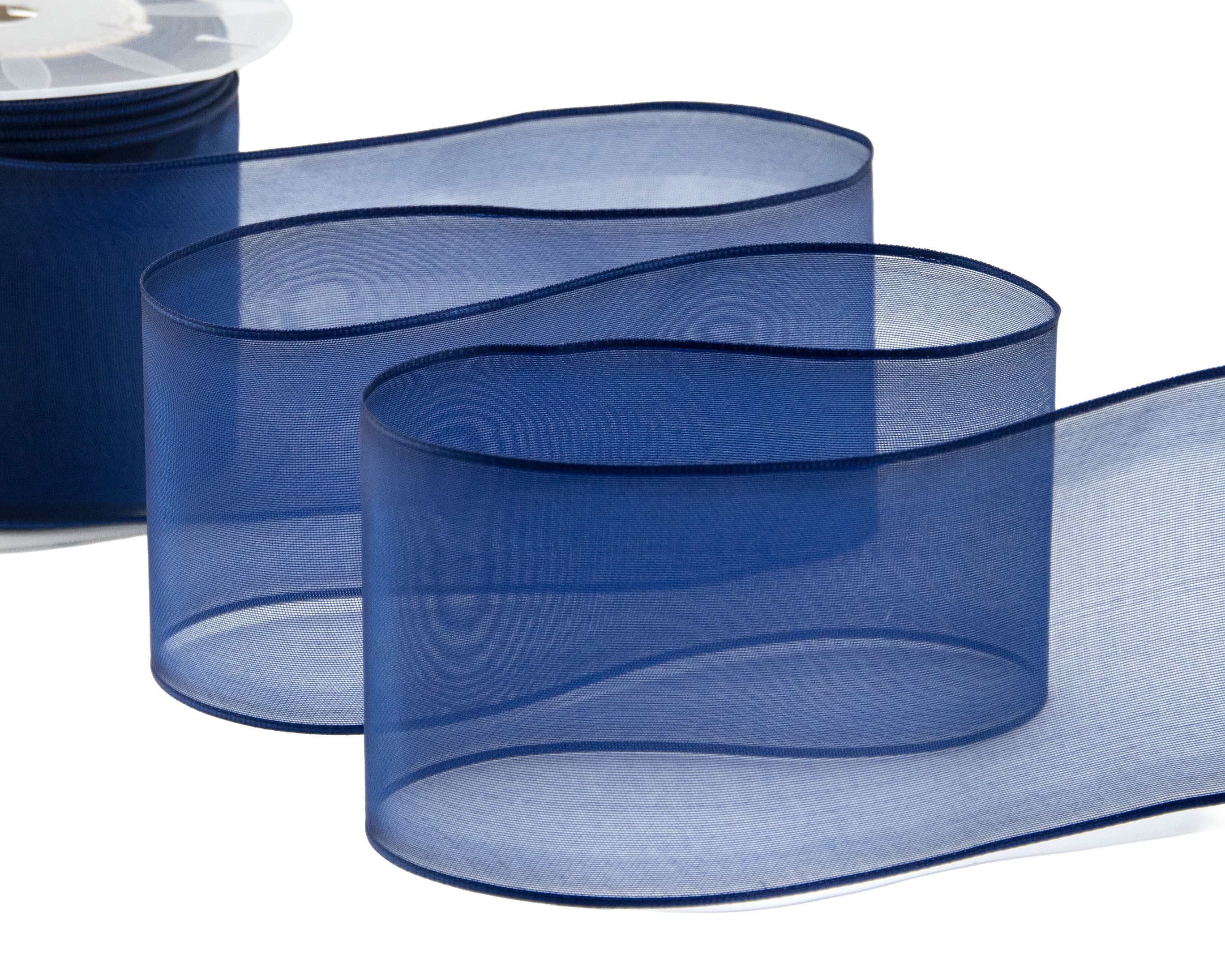 velo bordi rame 70 mm blu scuro