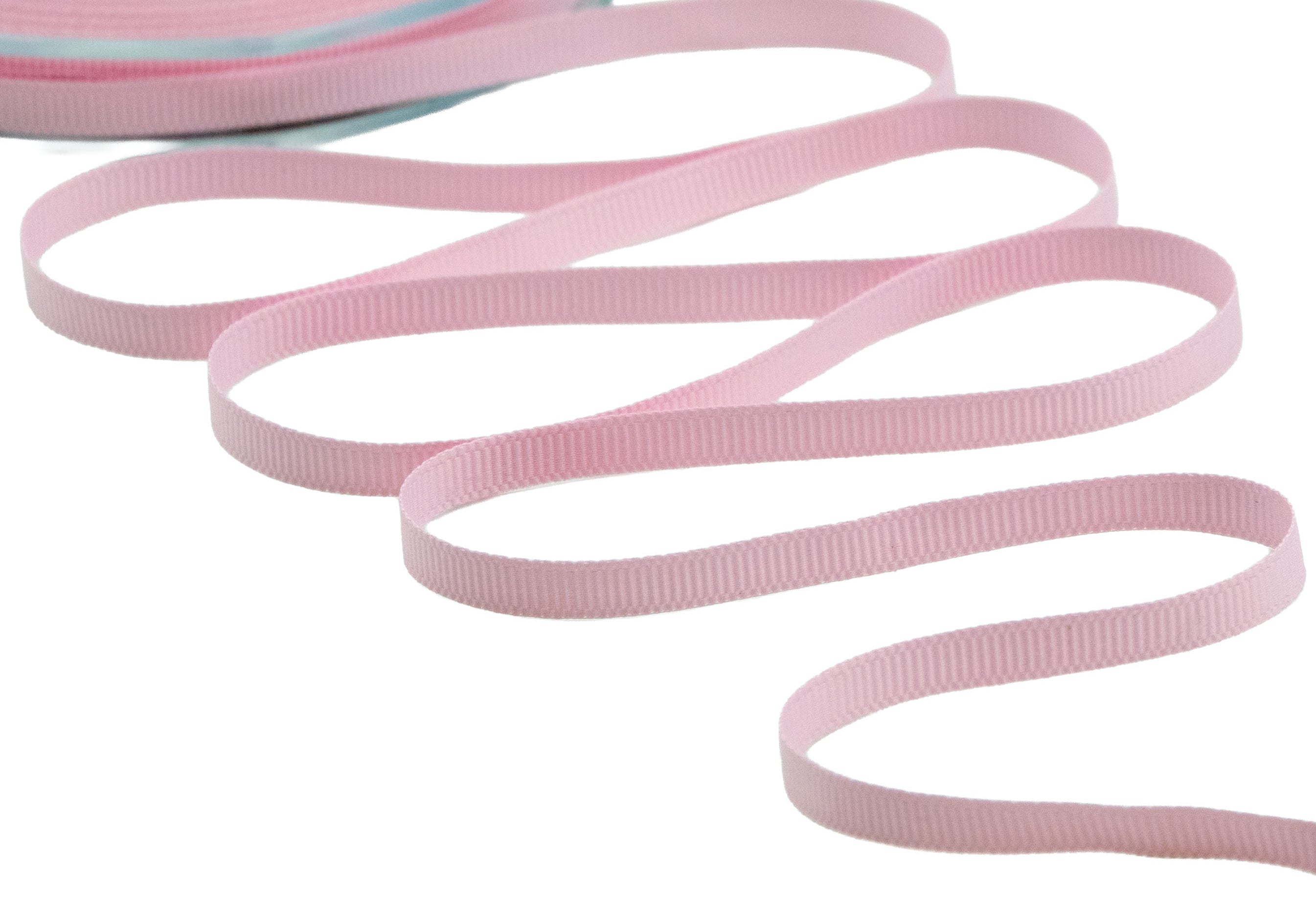gros grain 6 mm rosa baby