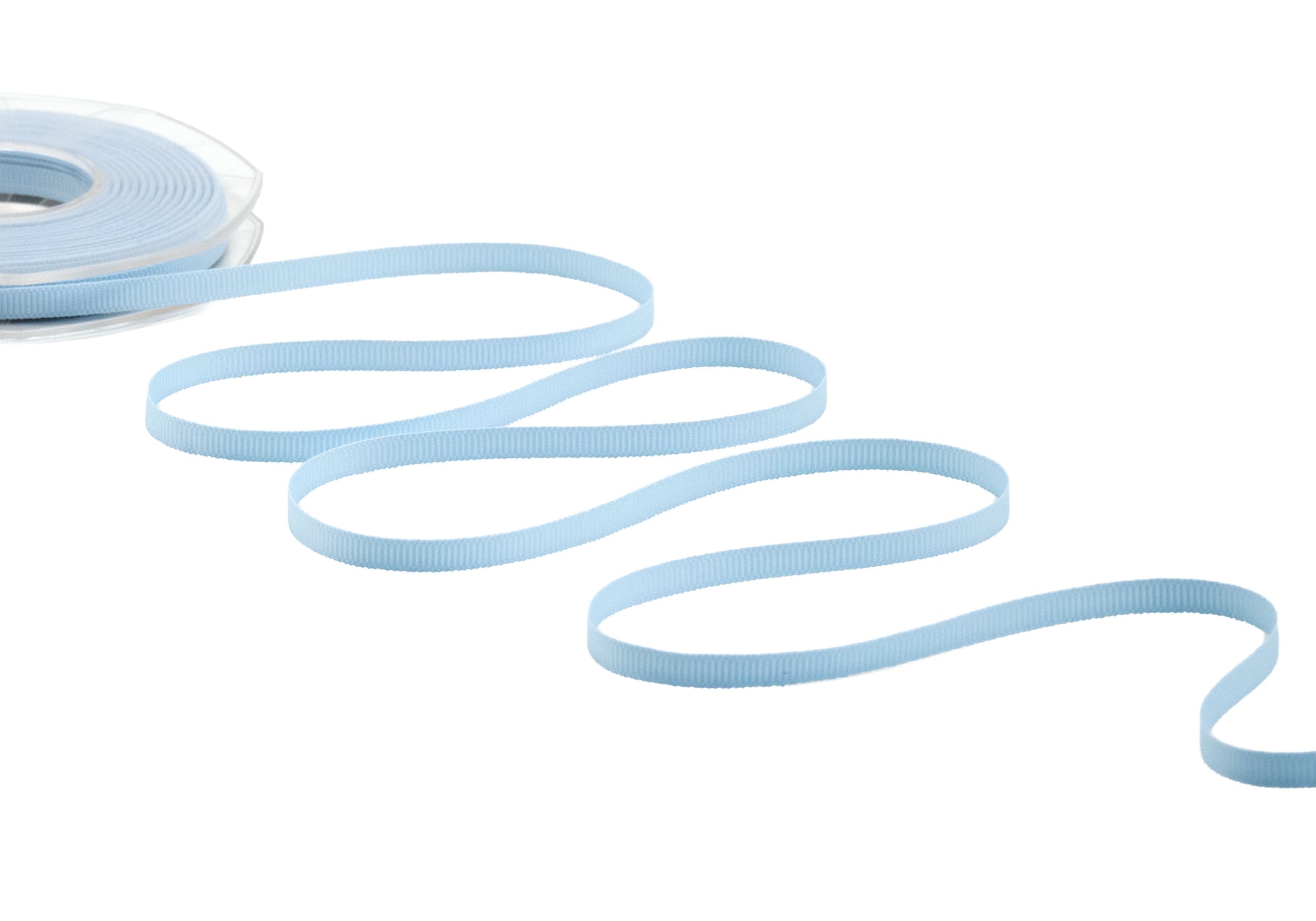 gros grain 6 mm azzurro baby