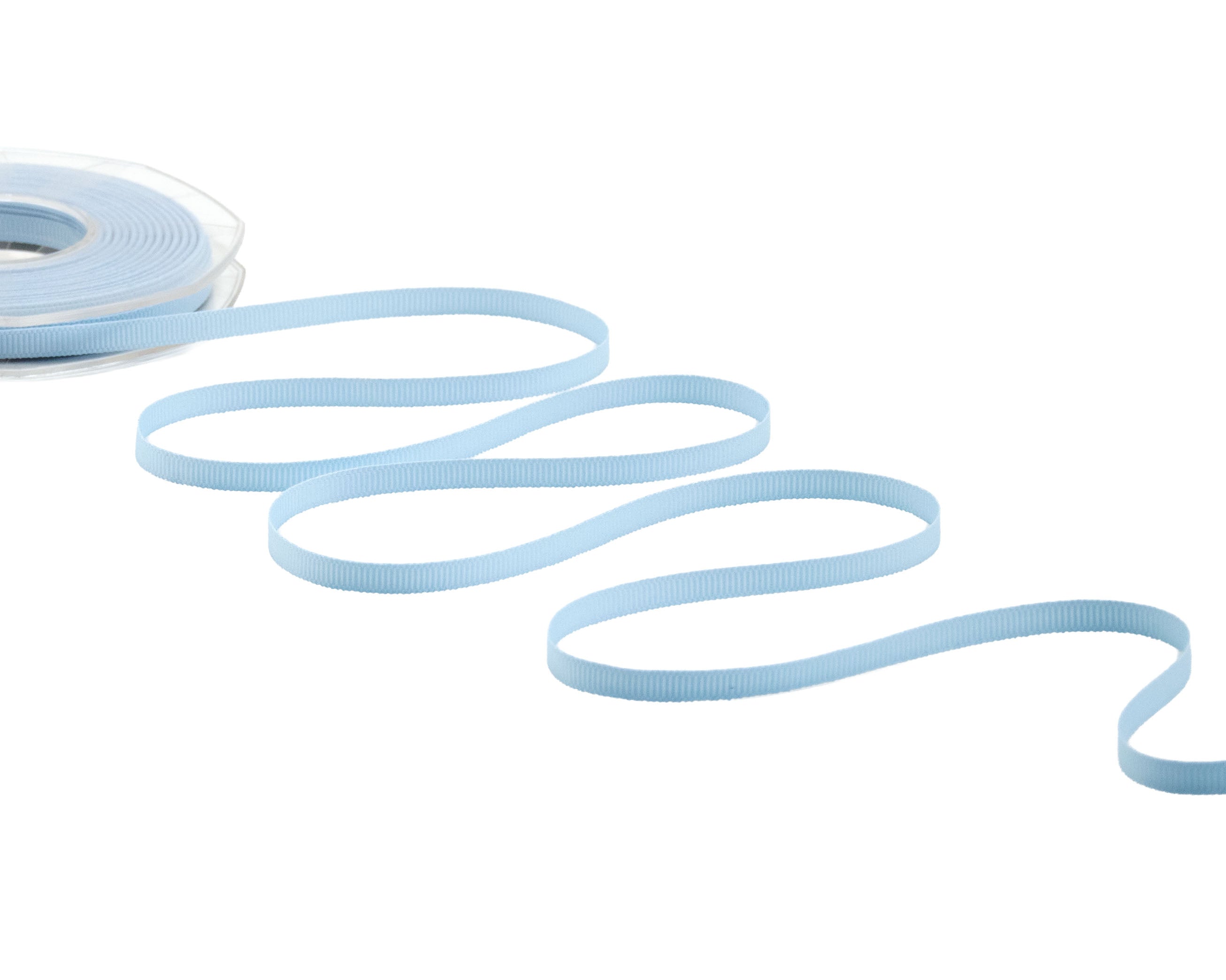 gros grain 6 mm azzurro baby