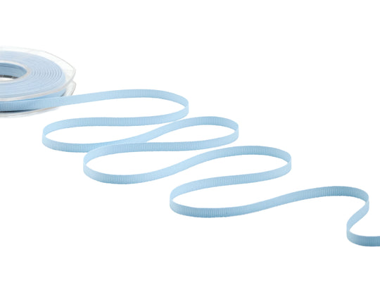 gros grain 6 mm azzurro baby