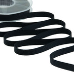gros grain 10 mm nero