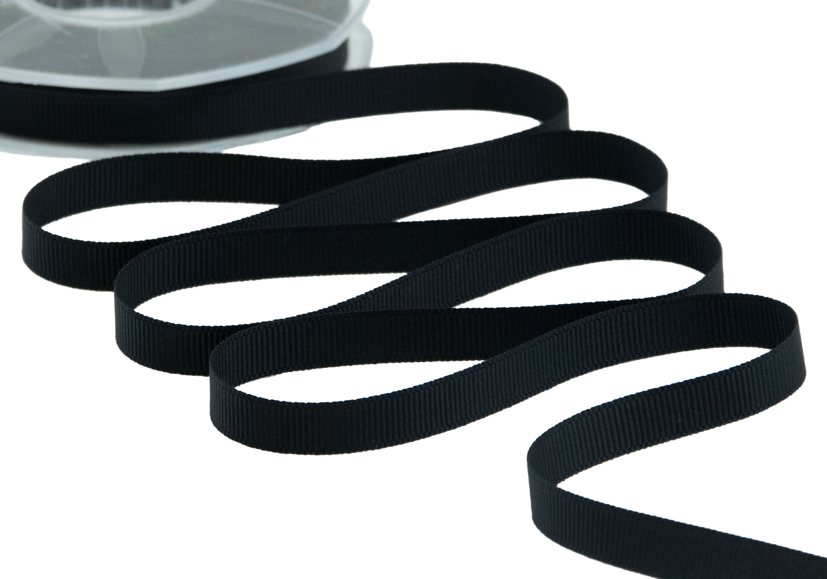 gros grain 10 mm nero