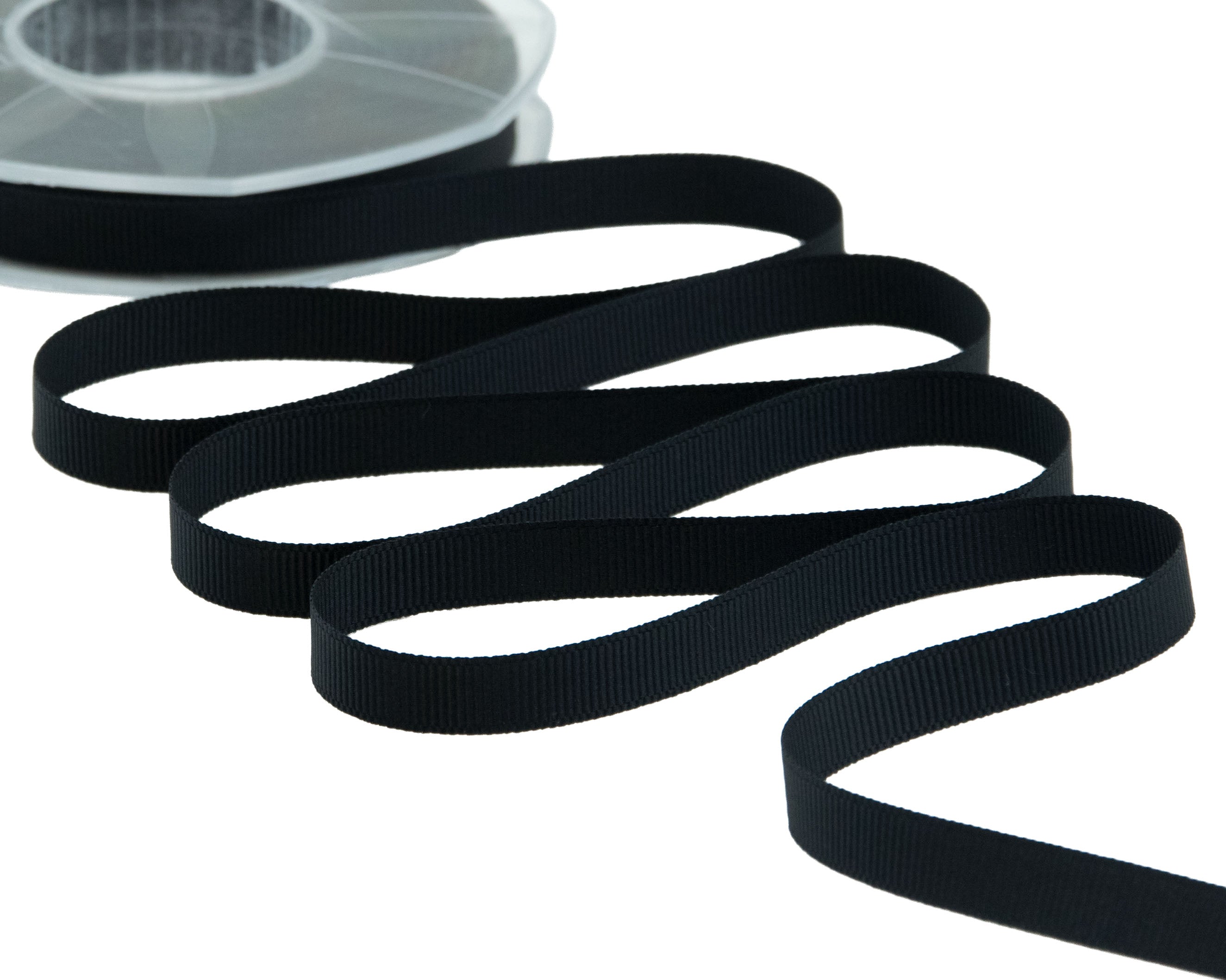 gros grain 10 mm nero