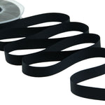 gros grain 15 mm nero