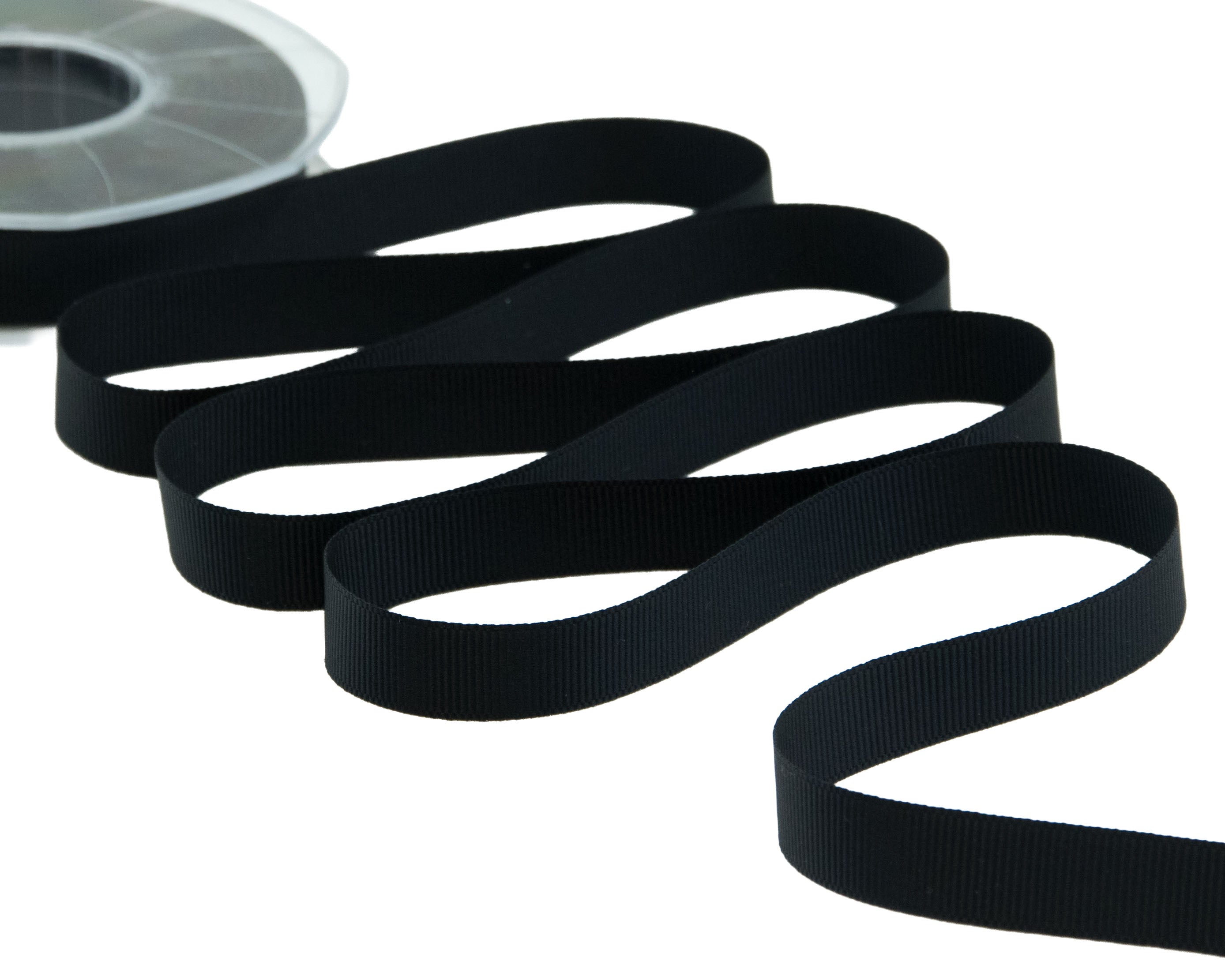 gros grain 15 mm nero