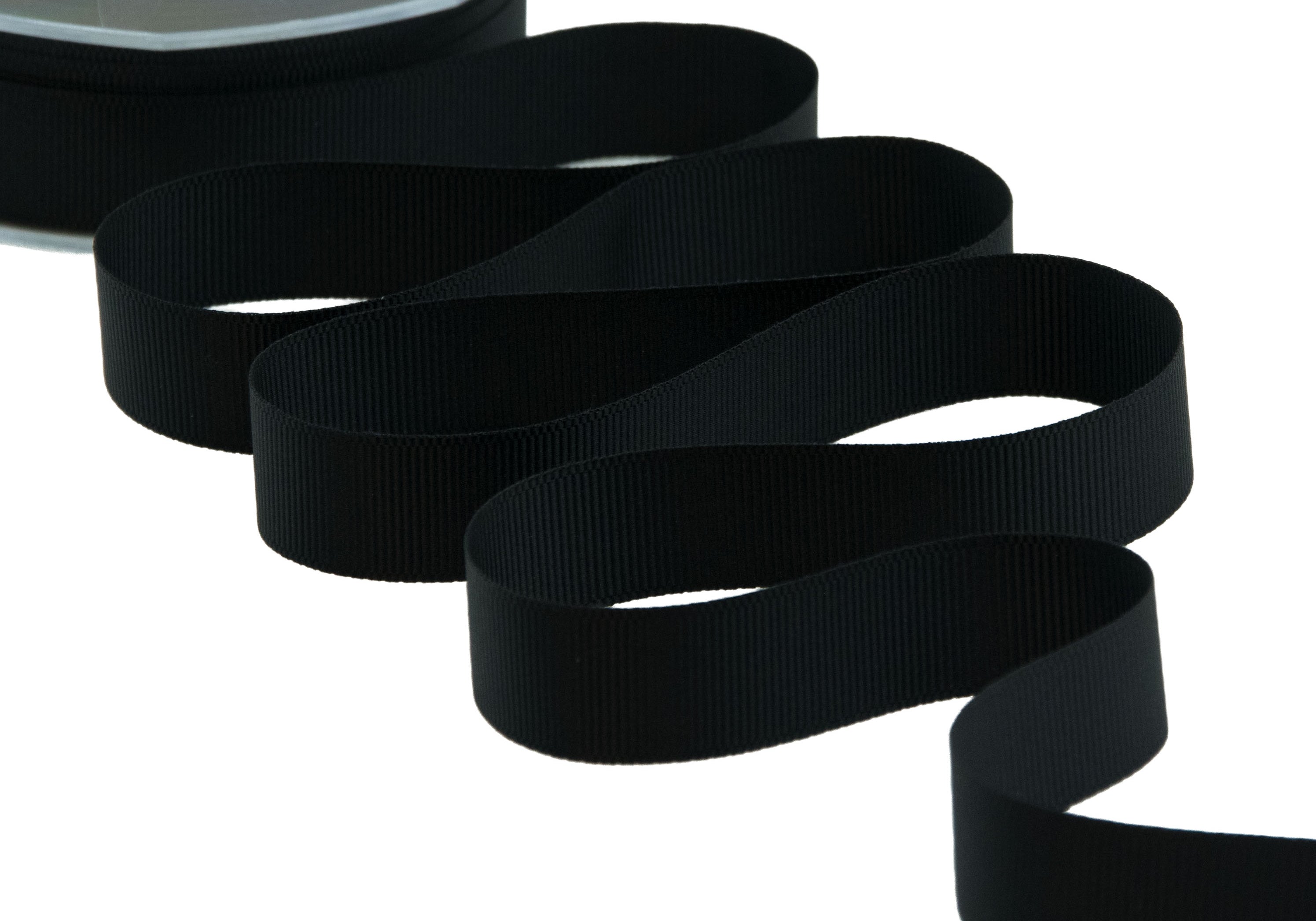 gros grain 20 mm nero