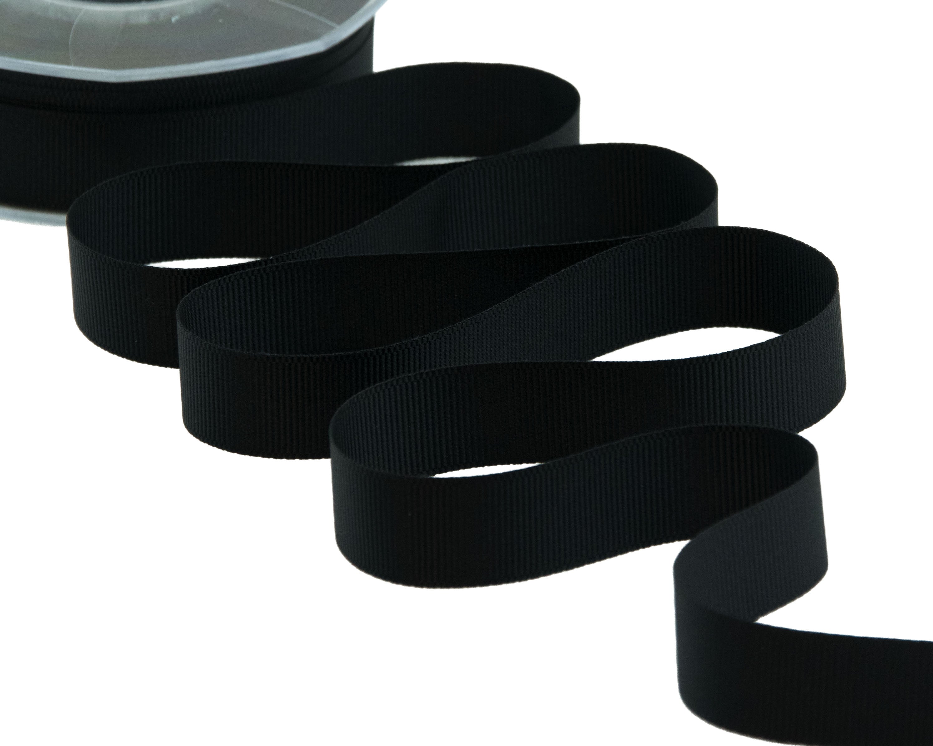gros grain 20 mm nero