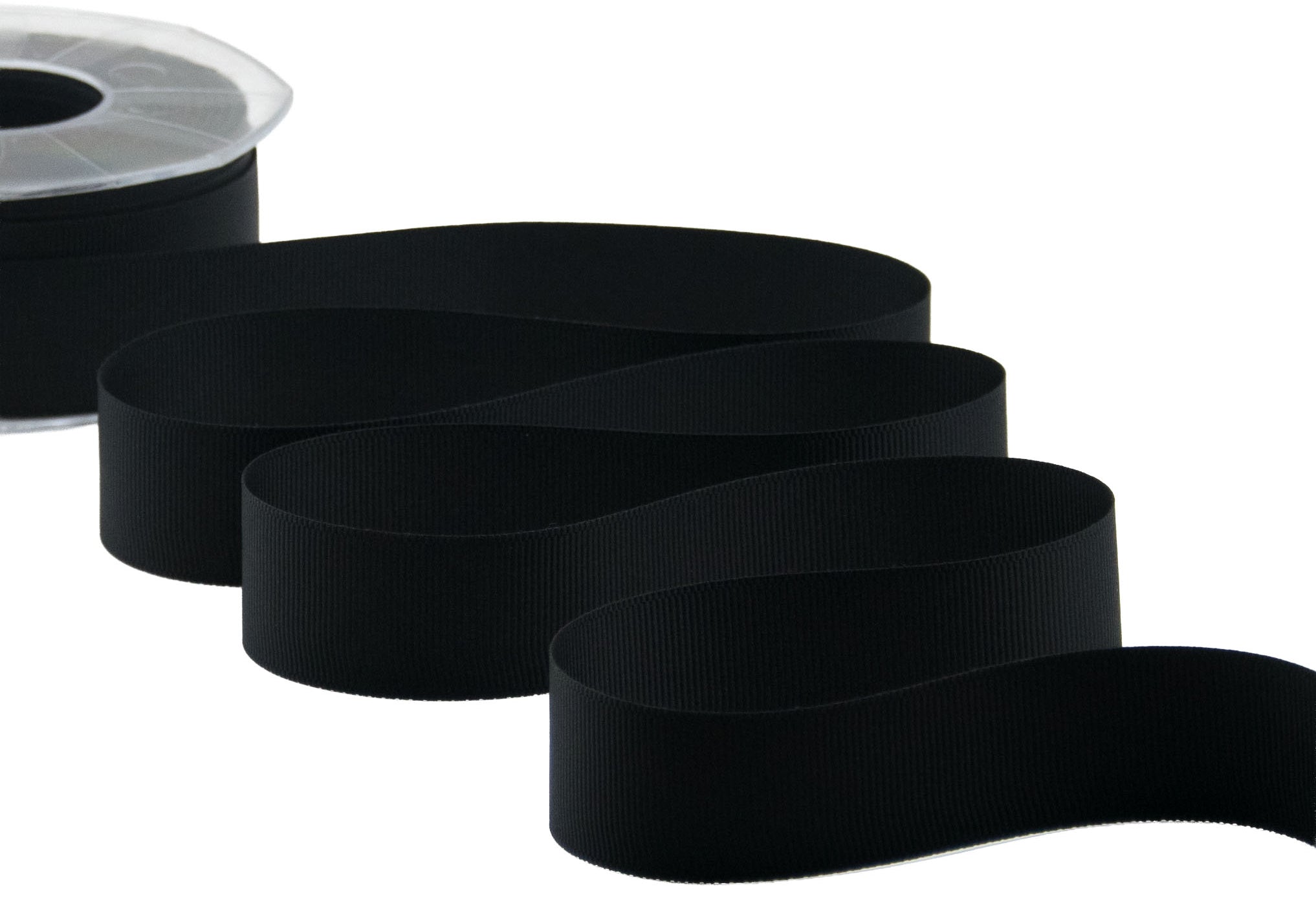 gros grain 30 mm nero