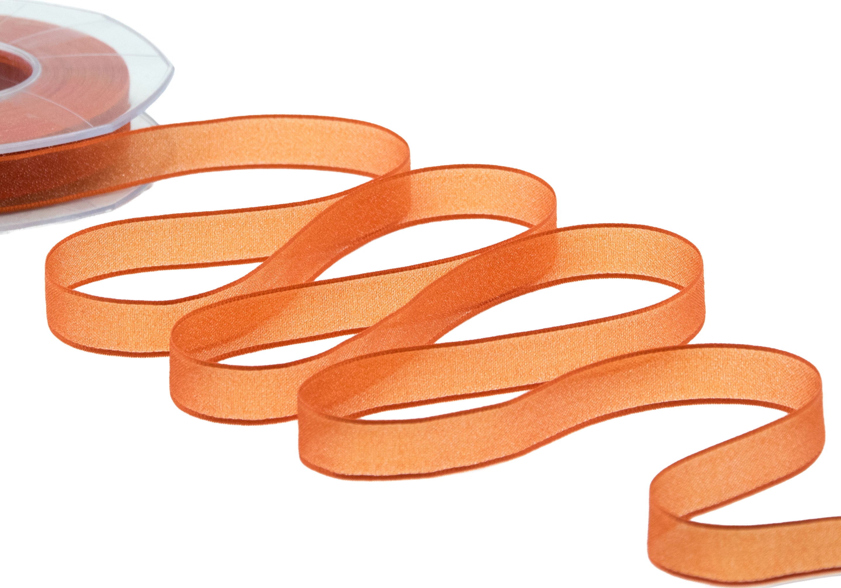 velo luminoso 15 mm arancio pesca