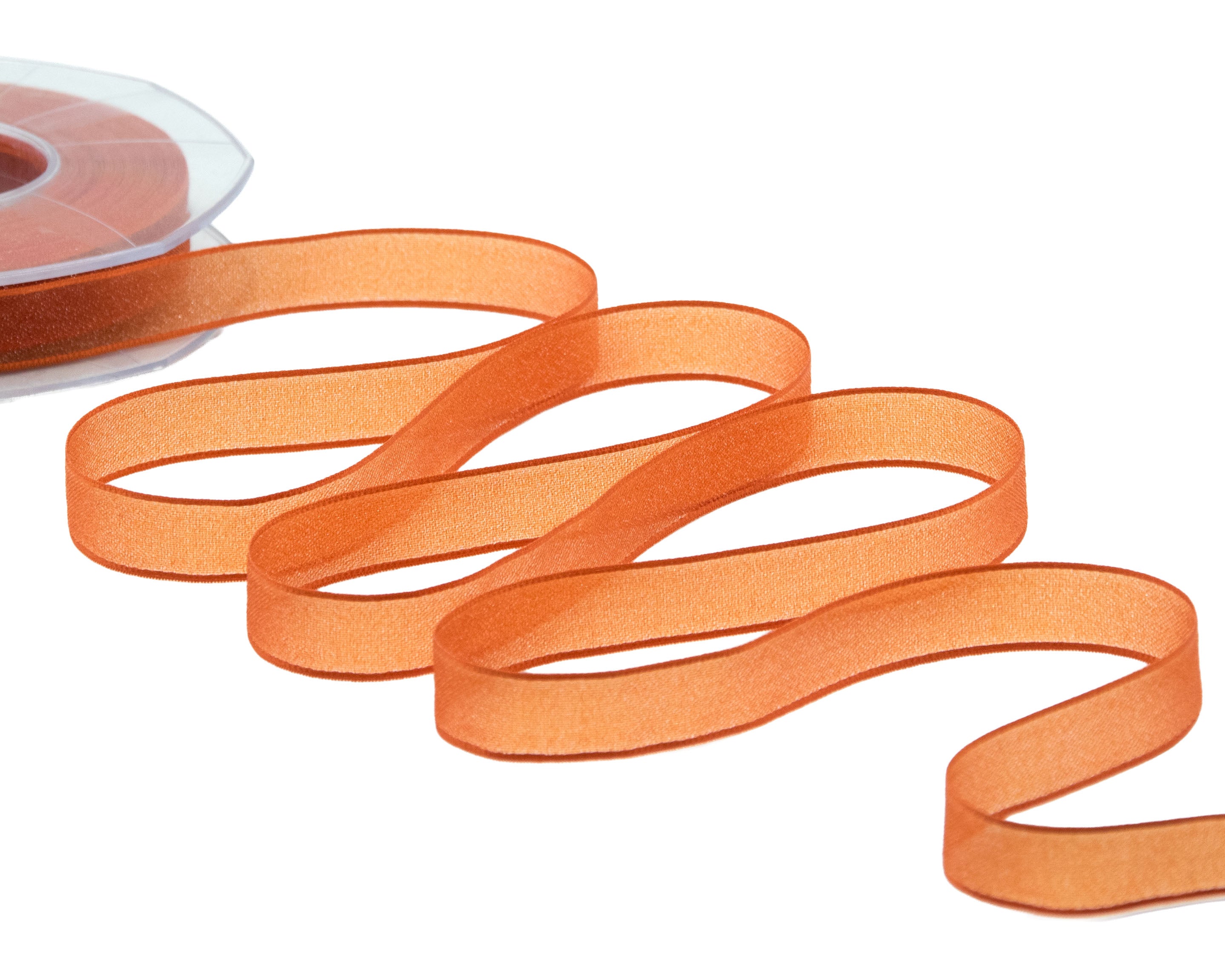 velo luminoso 15 mm arancio pesca
