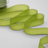 velo luminoso 25 mm verde pistacchio