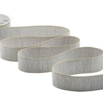 tela canovaccio 25 mm grigio scuro