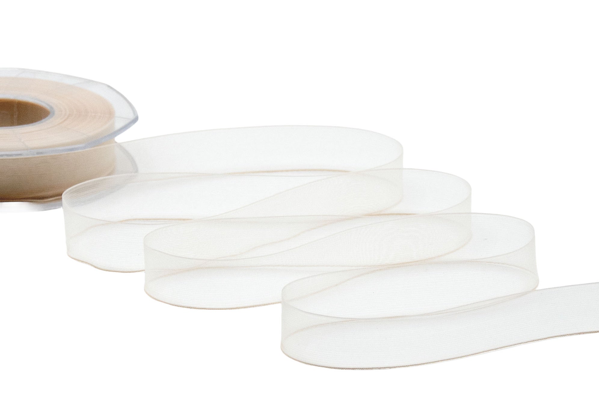 organza opaca 17 mm avorio
