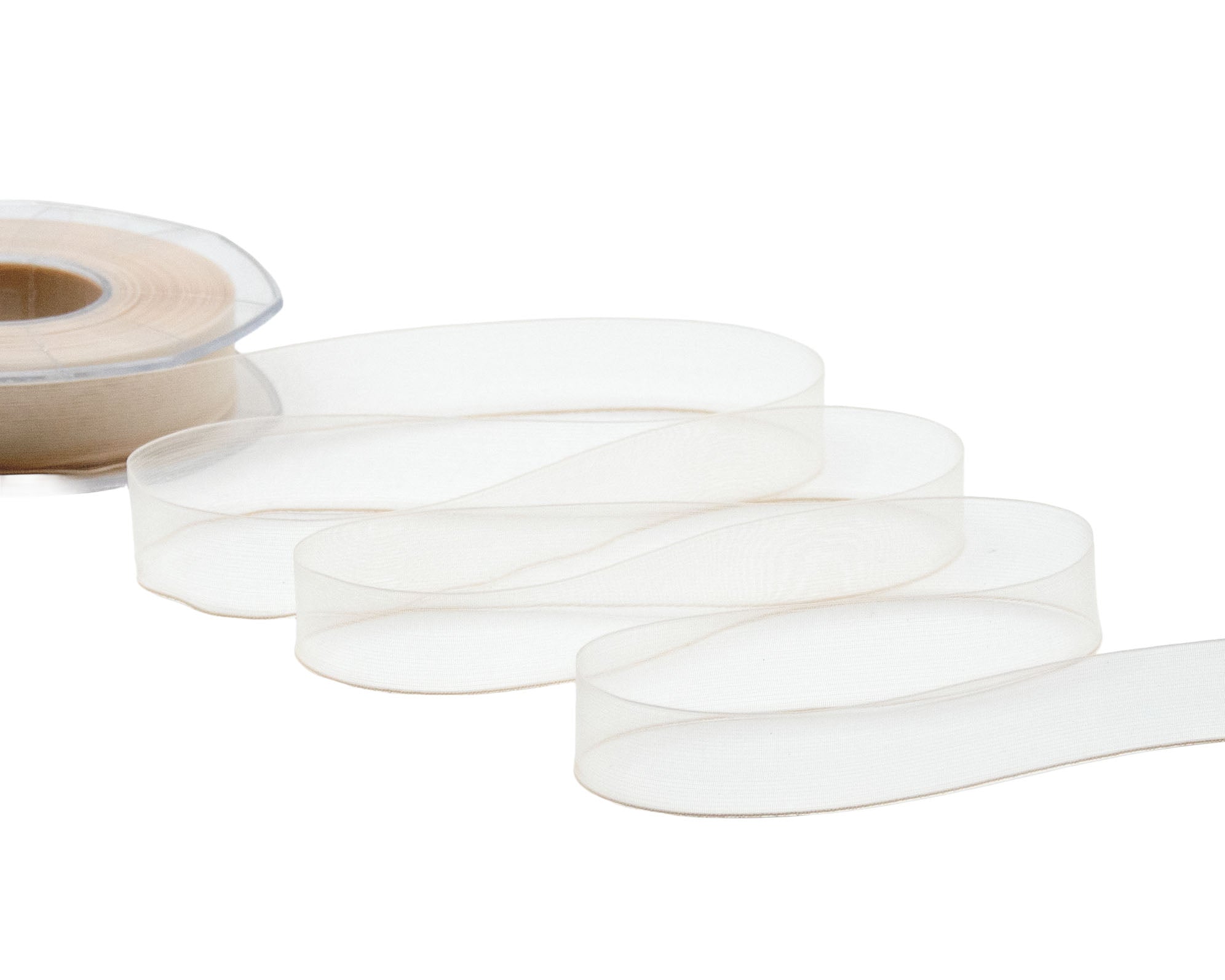 organza opaca 17 mm avorio