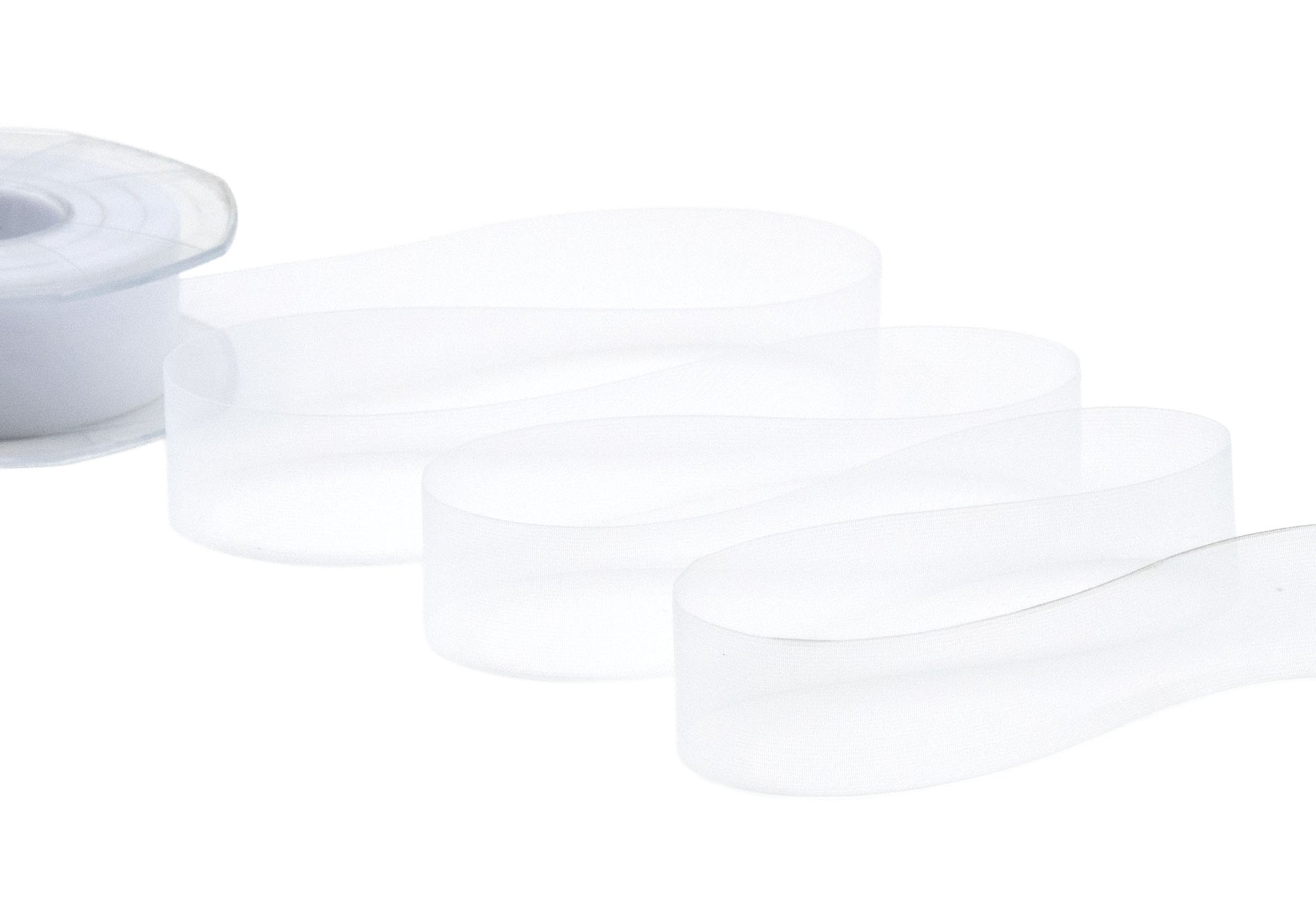 organza opaca 27 mm bianco ottico