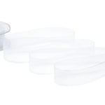 organza opaca 27 mm bianco ottico