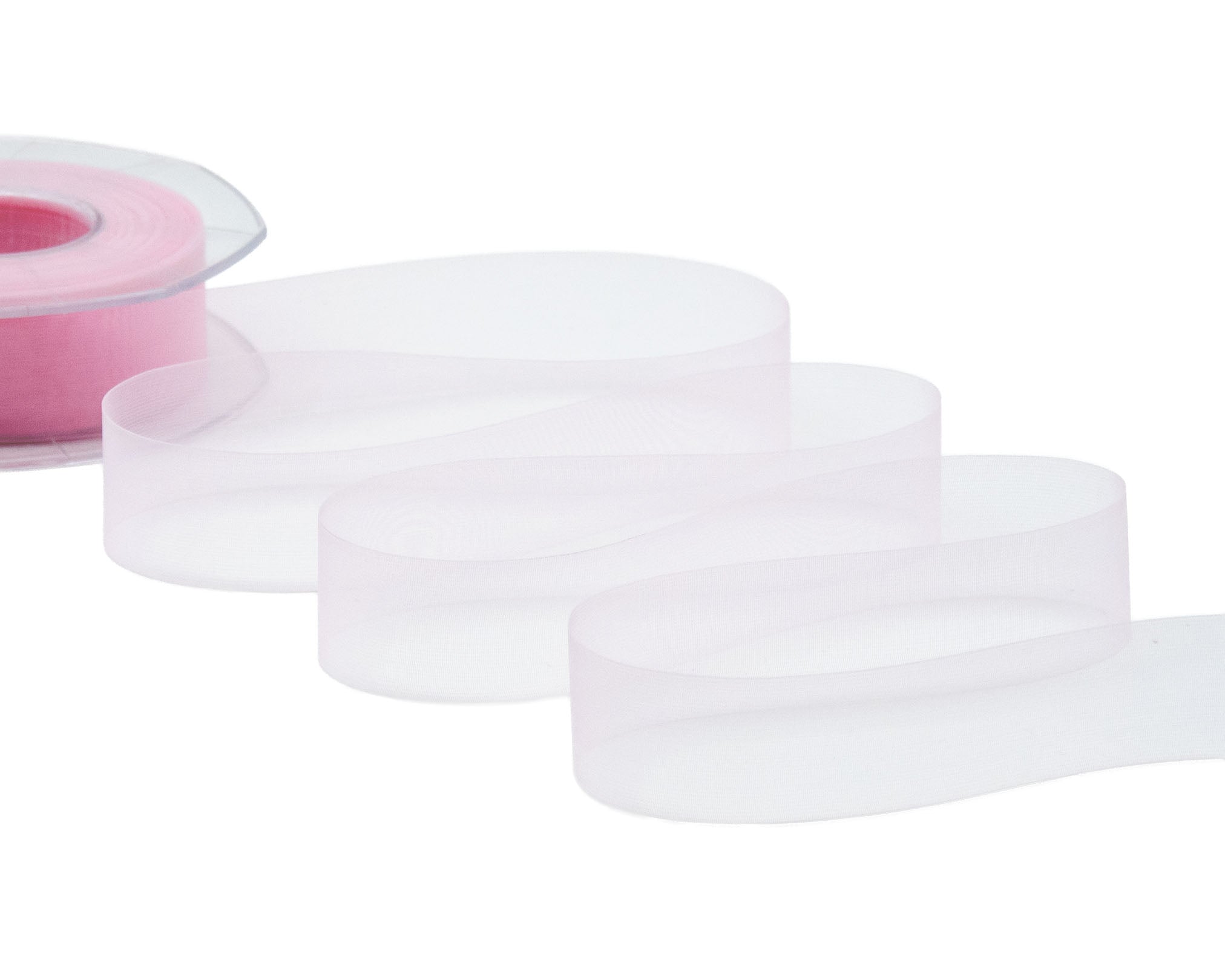 organza opaca 27 mm rosa baby