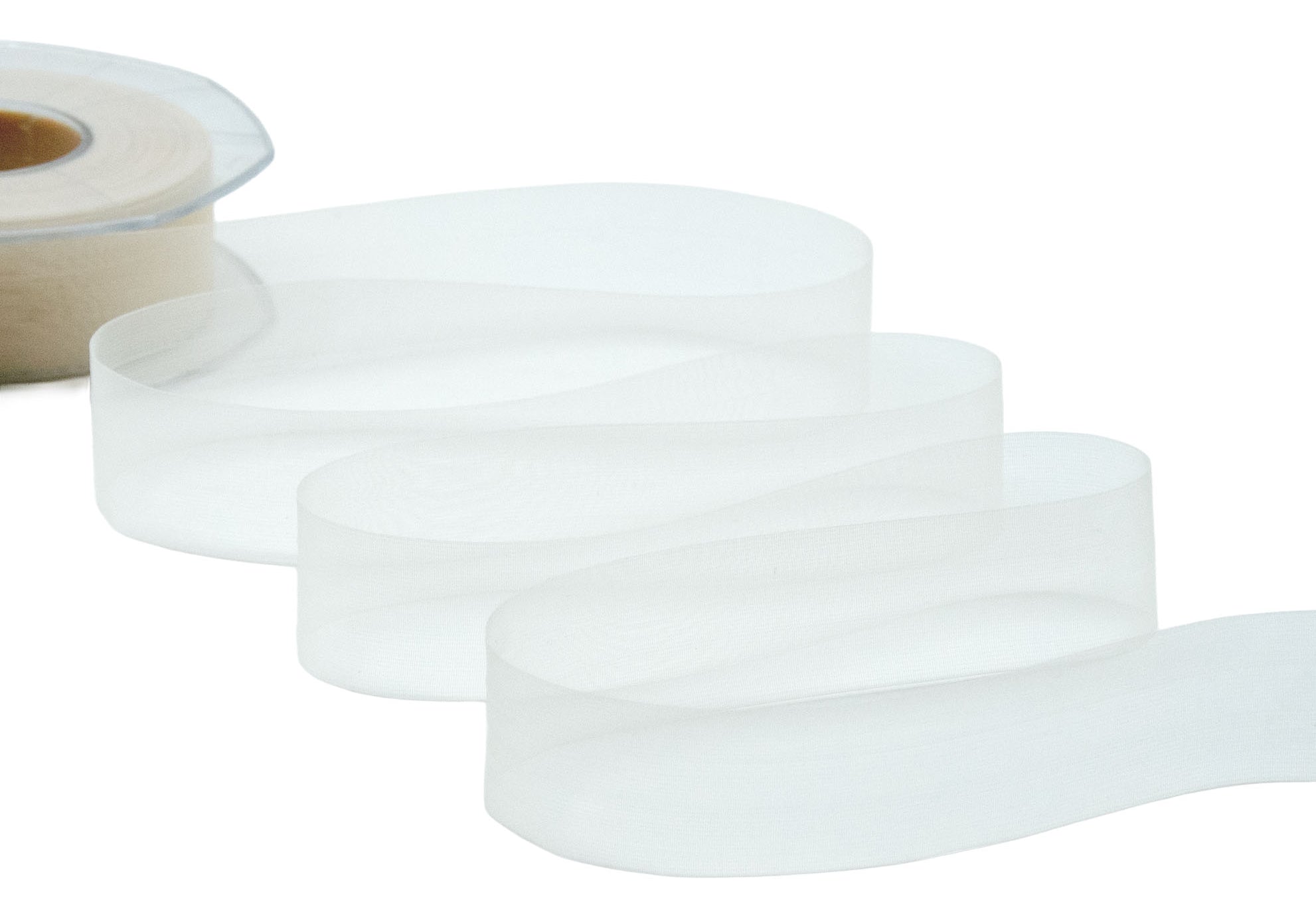 organza opaca 27 mm avorio