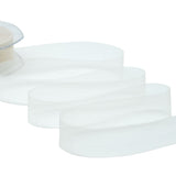 organza opaca 27 mm avorio