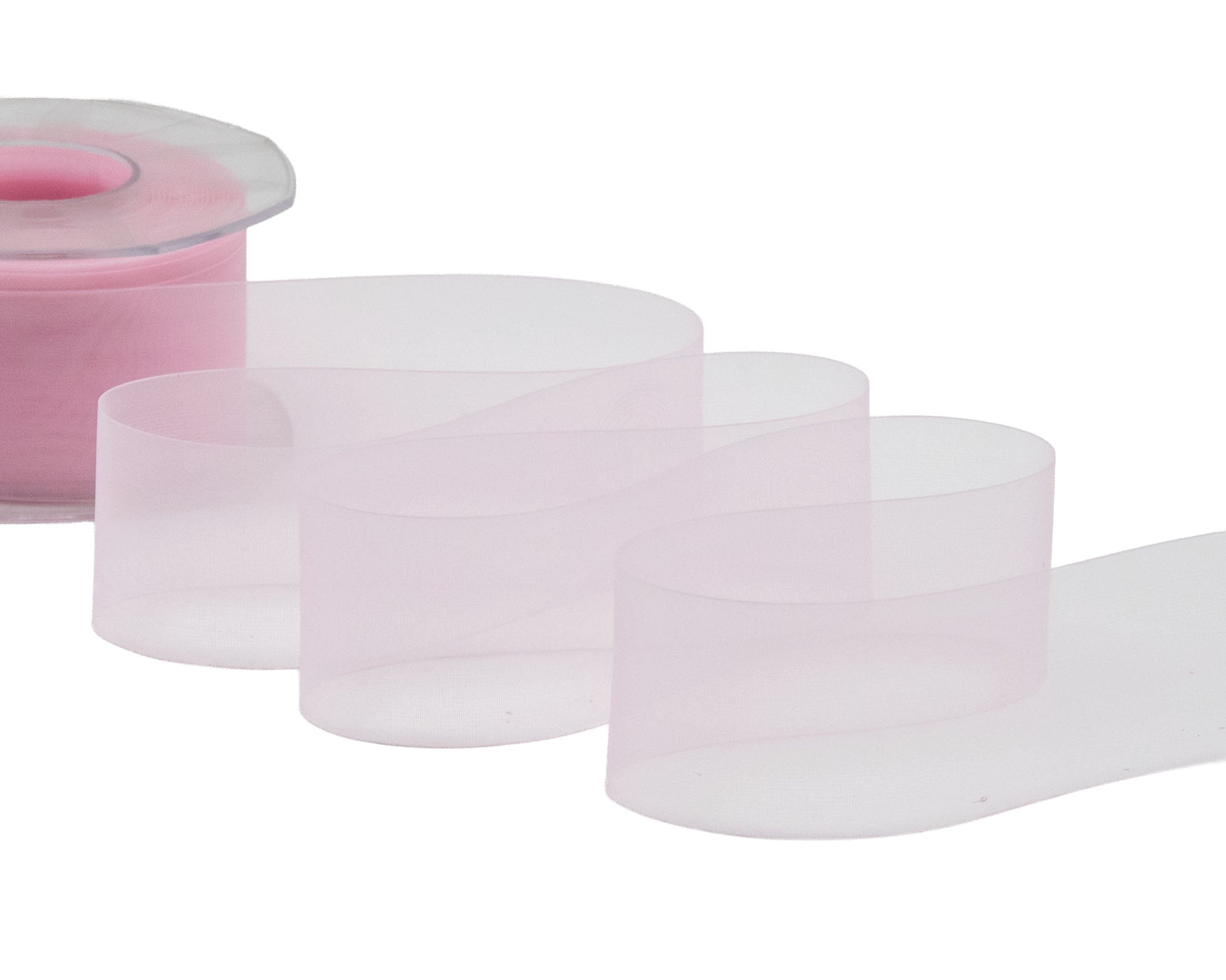 organza opaca 45 mm rosa baby