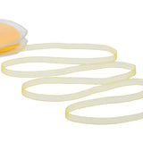 organza 7 mm giallo sole