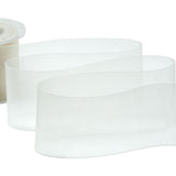 organza 70 mm avorio