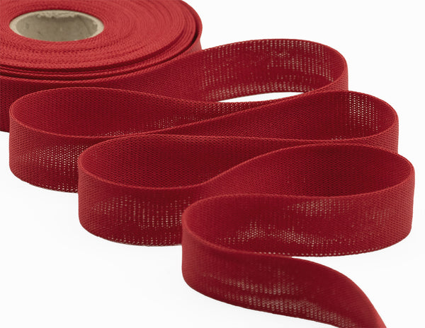 Nastro di Carta Tubolare Fine 22 mm Rosso