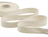 carta intrecciata 25 mm bianco naturale